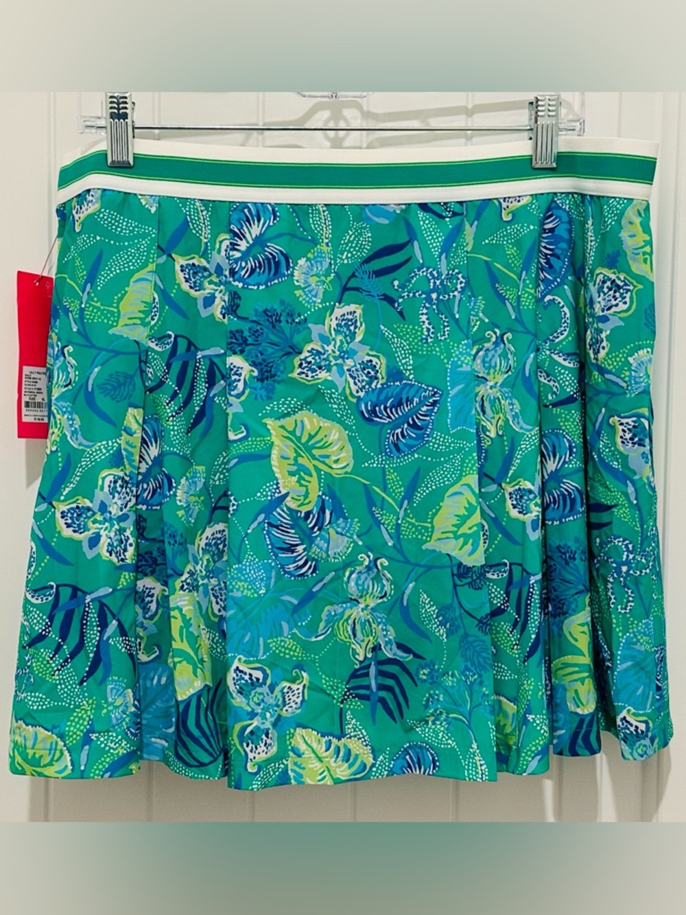 🌺NWT Lilly Pulitzer XL LUXLETIC SILVANA SKORT “In A Flutter” ✨💲118 - Picture 6 of 8